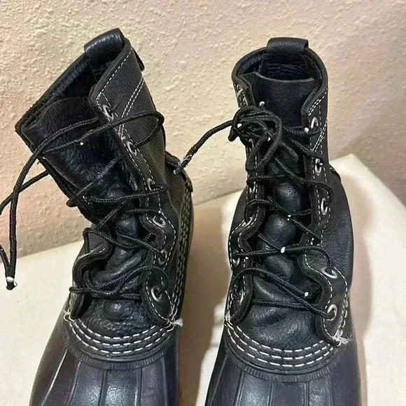 L.L. Bean leather rain boots - Picture 2 of 9